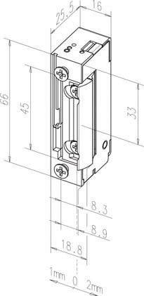 Assa Abloy effeff Türöffner 118 E 118E---34340A71