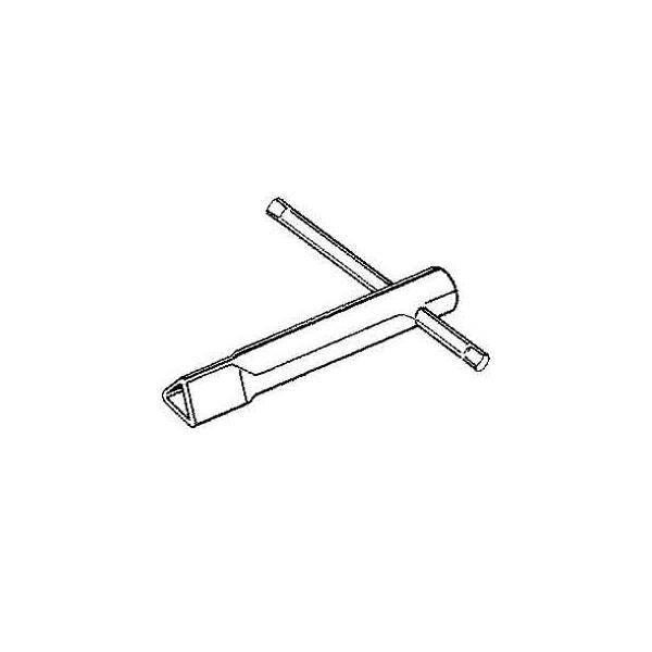 Stahl Dreikantschlüssel 8198/1-M5
