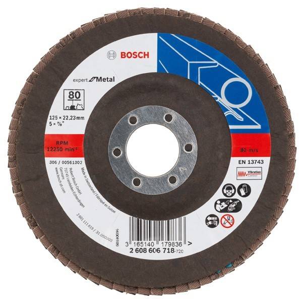 Bosch Power Tools Fächerschleifscheibe 2608606718