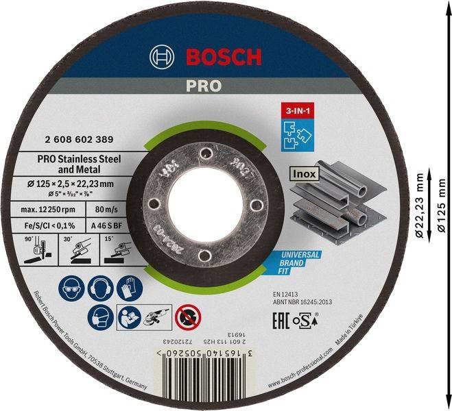 Bosch Power Tools Trennscheibe 2608602389