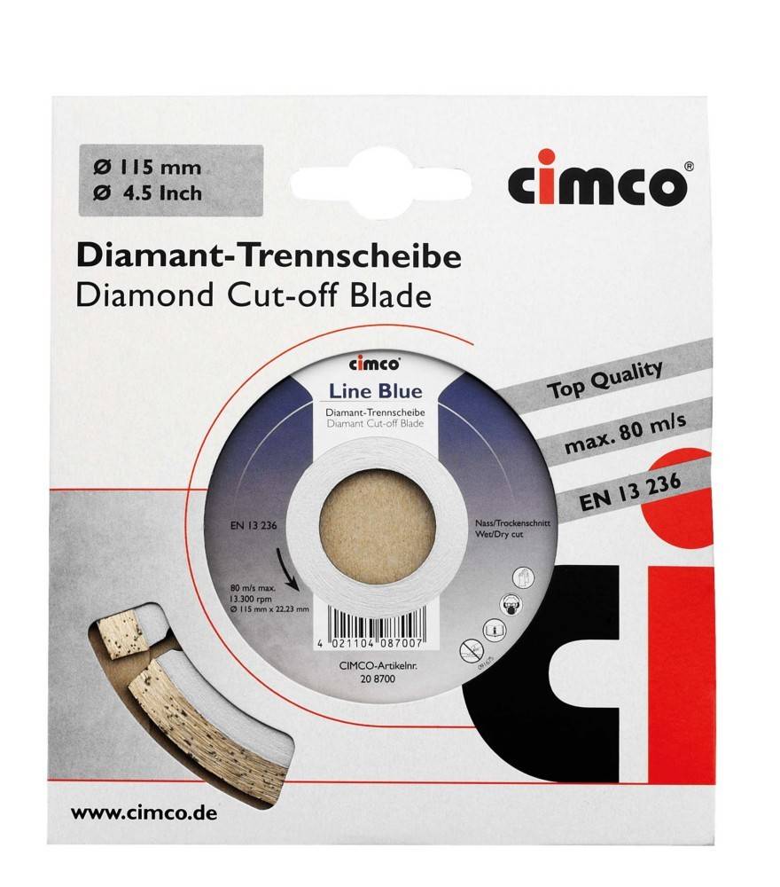 Cimco Werkzeuge Diamanttrennscheibe 208704