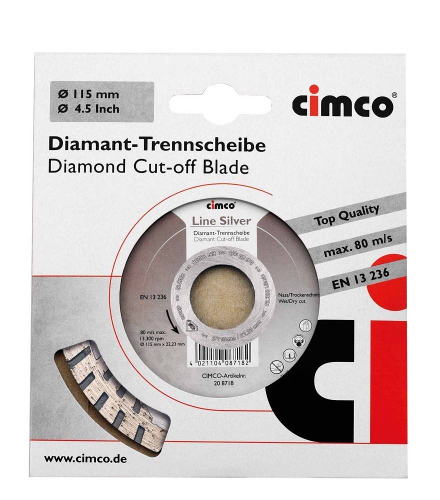 Cimco Werkzeuge Diamanttrennscheibe 208728