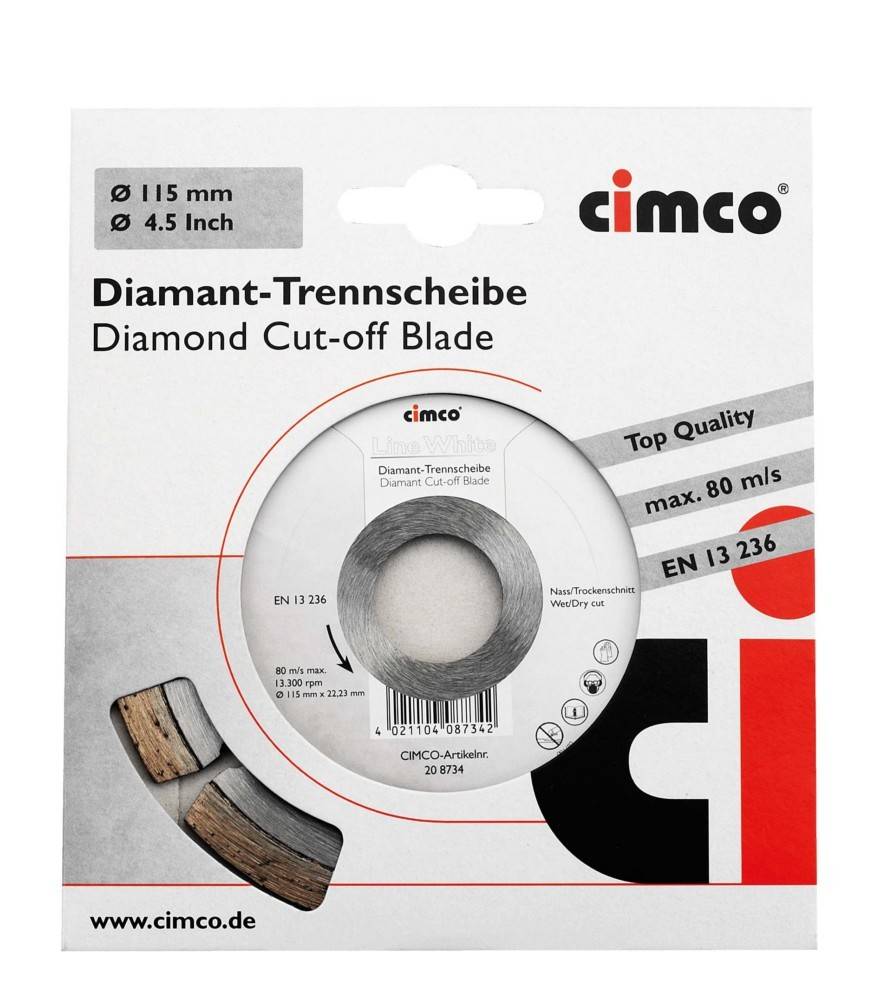 Cimco Werkzeuge Diamanttrennscheibe 208738