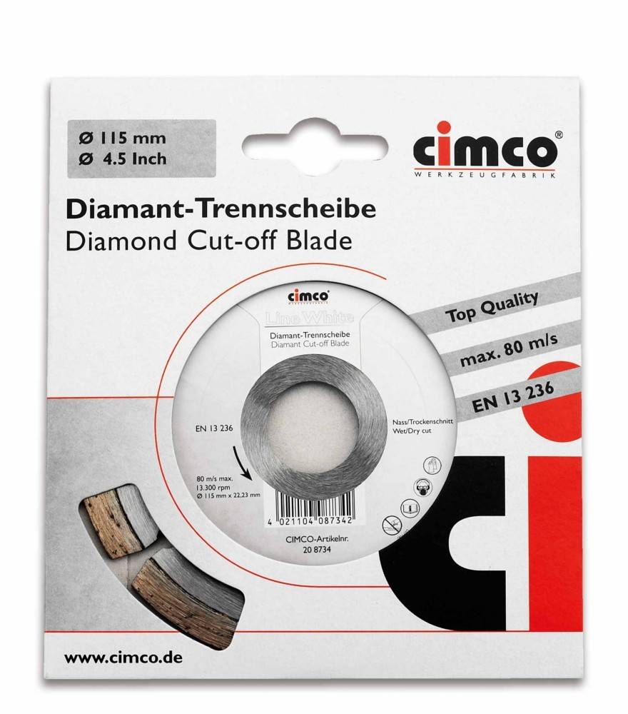 Cimco Werkzeuge Diamanttrennscheibe 208740