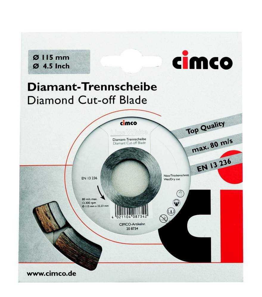 Cimco Werkzeuge Diamanttrennscheibe 208740