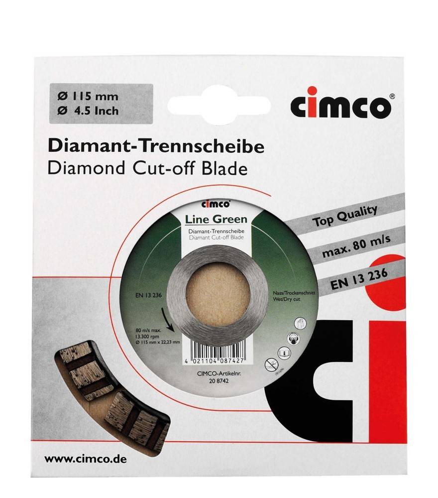 Cimco Werkzeuge Diamanttrennscheibe 208744