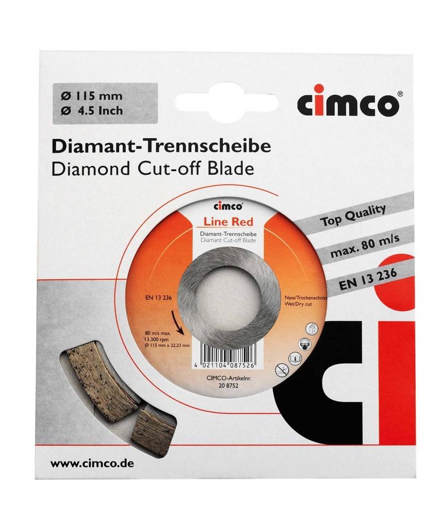 Cimco Werkzeuge Diamanttrennscheibe 208760