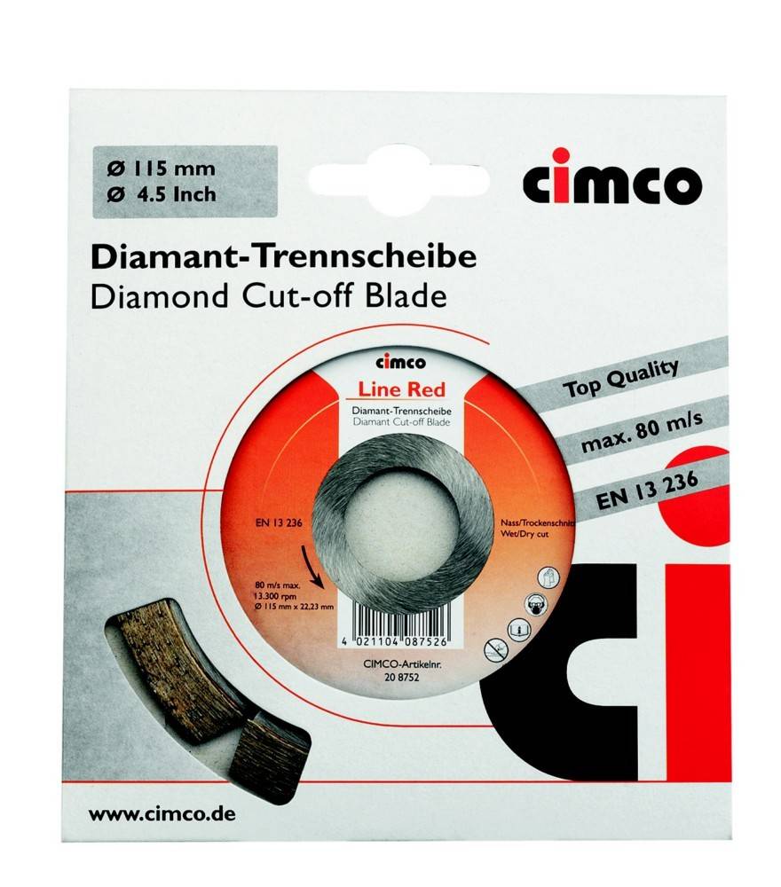 Cimco Werkzeuge Diamanttrennscheibe 208760