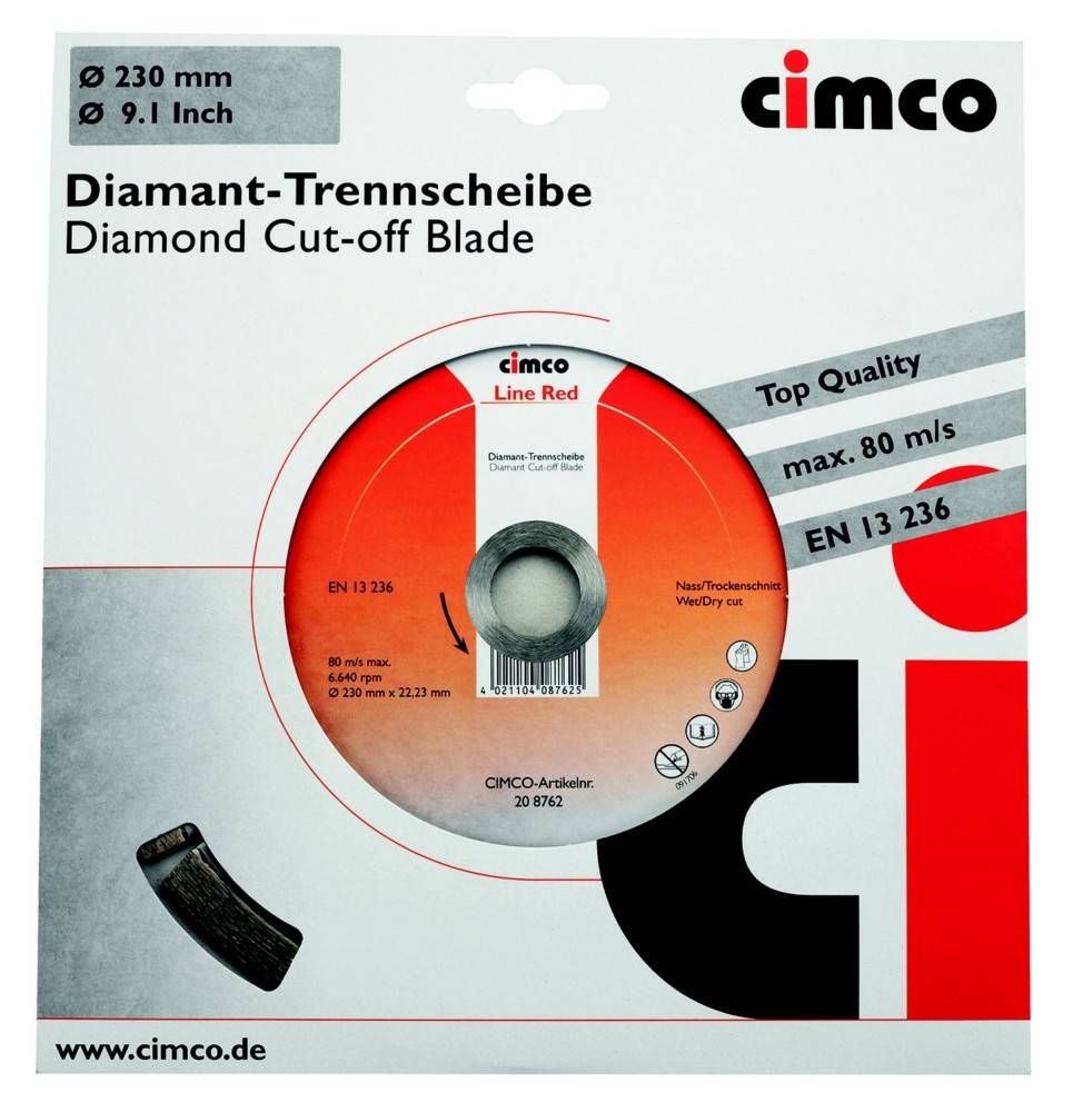 Cimco Werkzeuge Diamanttrennscheibe 208762