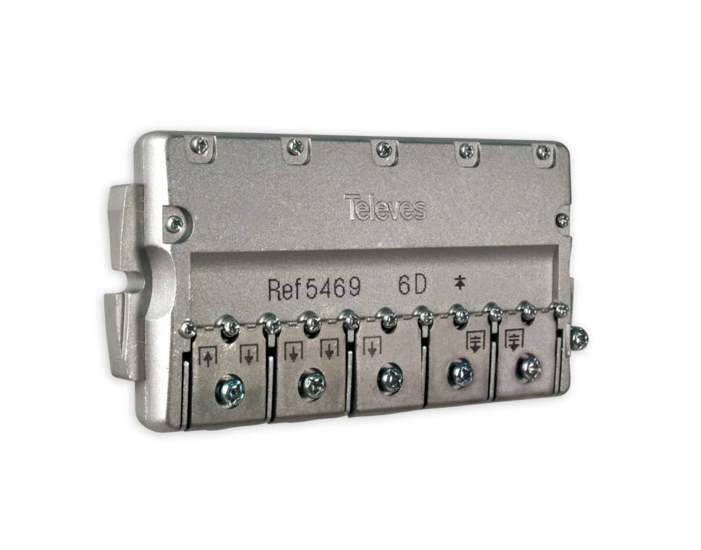 Televes Easy-F-Verteiler 6f. EFV 6