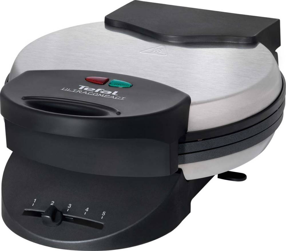 Tefal Herz Waffelautomat WM 310D eds/sw