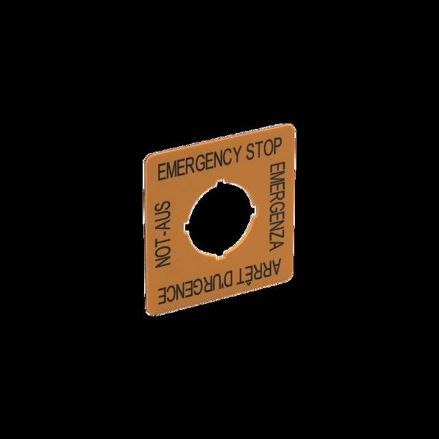 Ifm Electronic Not-Aus-Schild IP66 E7003S