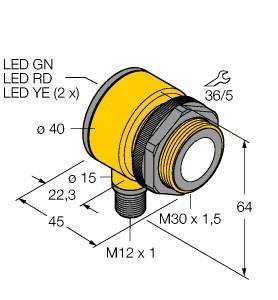 Turck Ultraschallsensor T30UDPAQ-CRFV