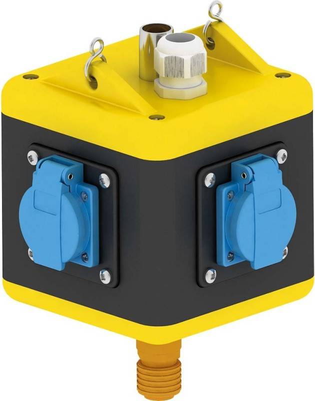 Bals Elektrotech. Uni-Block-Vollgummi 57119