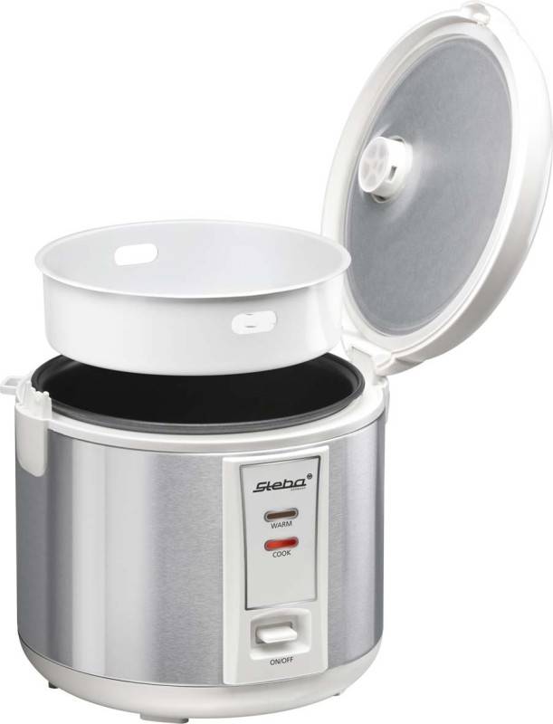 Steba Edelstahl-Reiskocher RK 2 eds/ws