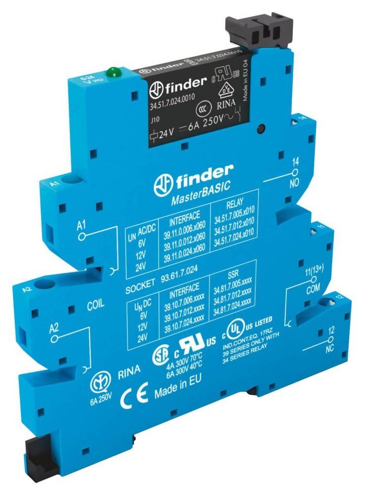 Finder EMR-Koppelrelais 39.11.0.024.0060