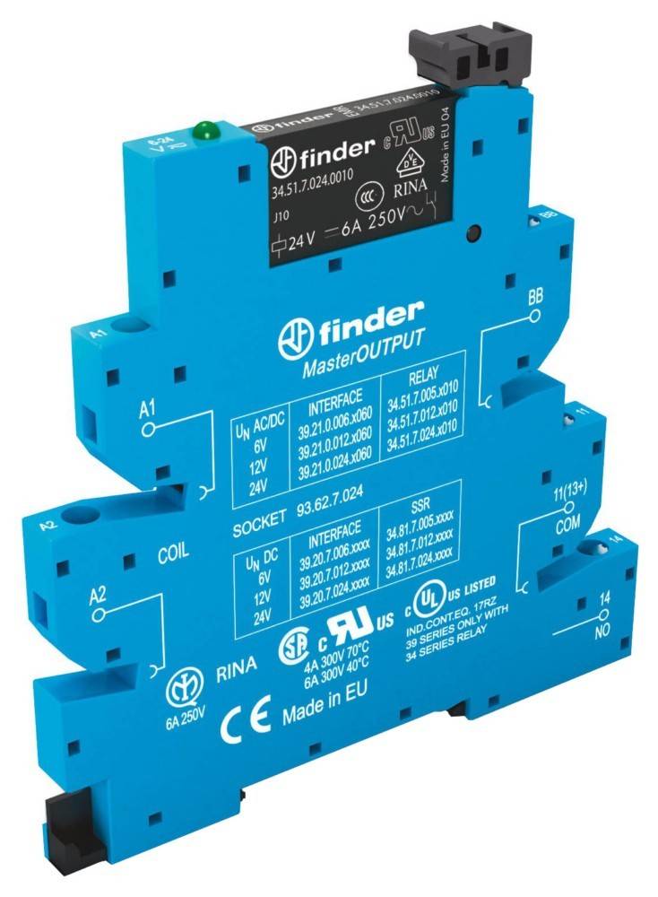 Finder EMR-Koppelrelais 39.21.0.012.0060