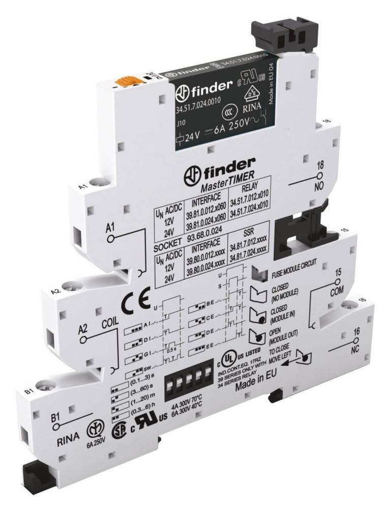 Finder EMR-Koppelrelais 39.81.0.012.0060