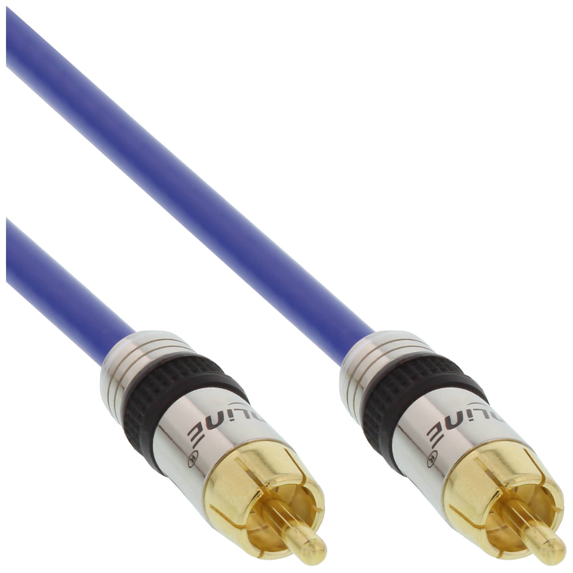 INLINE - Cinch Kabel AUDIO - PREMIUM - 1x Cinch Stecker / Stecker - 3m