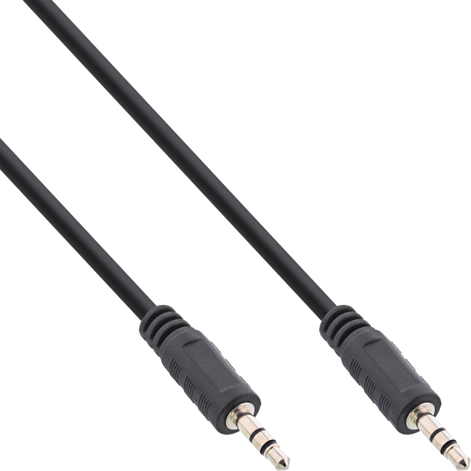 INLINE - Klinke Kabel - 3,5mm Stecker / Stecker - Stereo - 2m