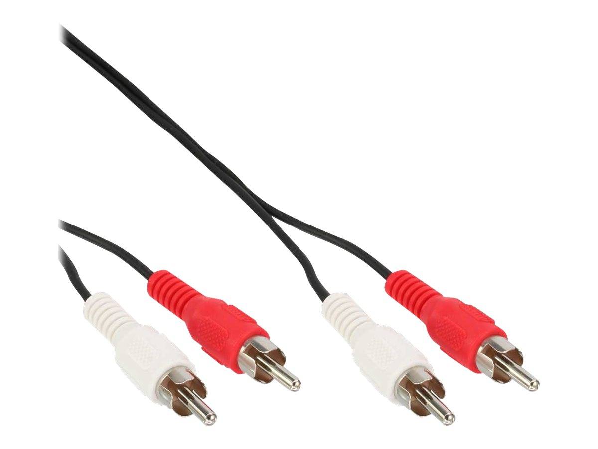 INLINE - Cinch Kabel - 2x Cinch - Stecker / Stecker - 5m