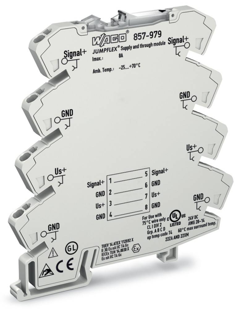 WAGO GmbH & Co. KG Durchgangsklemme 857-979