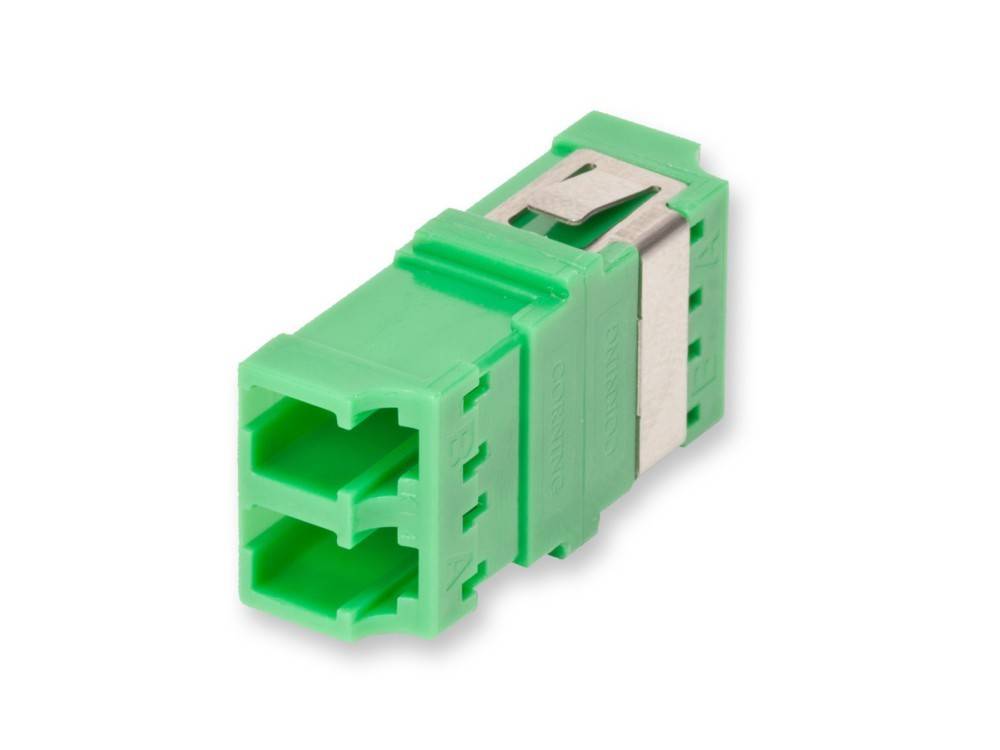 Corning LC-APC-Duplex-Kupplung gn ADP-DLC0-CCGRF-CLS