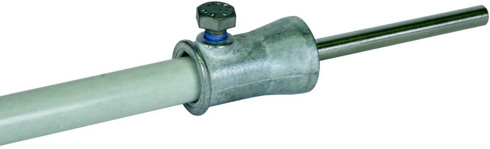 DEHN Befestigungs-Adapter D16mm BA RD8 BB16 V2A ZG