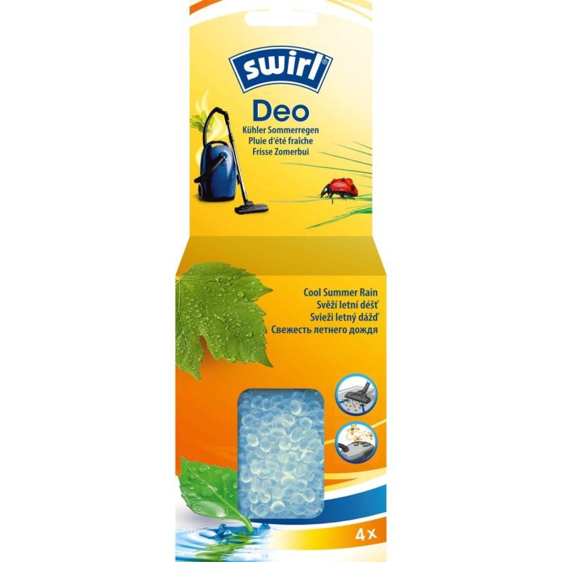 7 Stück Melitta SDA Staubsauger-Deo-Perlen KühlerSommerregenVE4