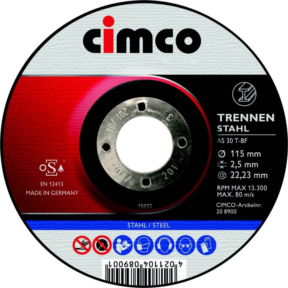 Cimco Werkzeuge Korund-Trennscheibe 208900