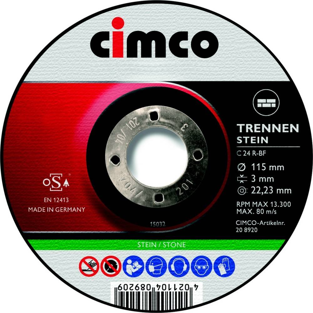 Cimco Werkzeuge Korund-Trennscheibe 208920