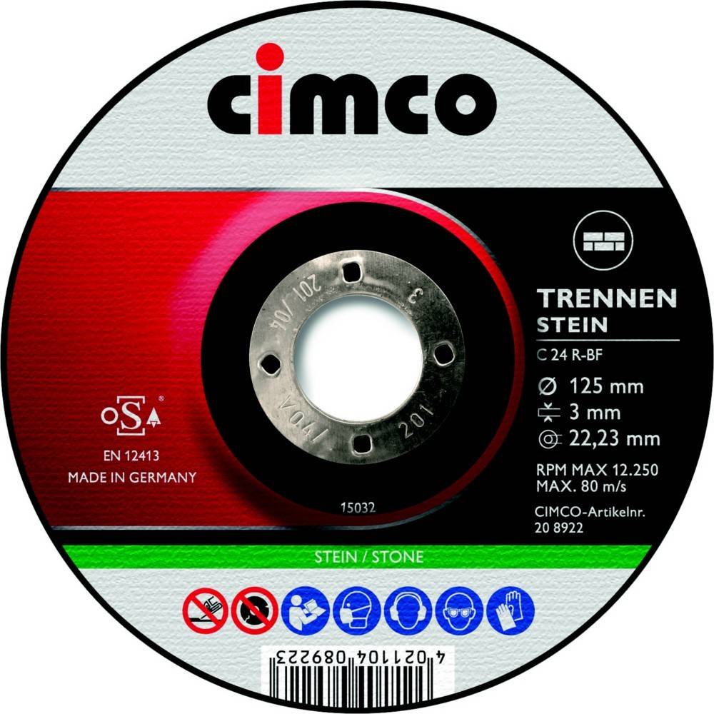 Cimco Werkzeuge Korund-Trennscheibe 208922