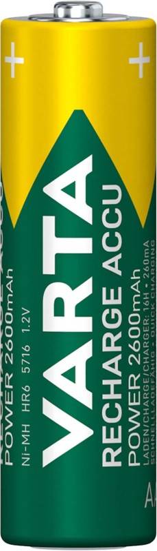 10 Stück Varta Cons.Varta Recharge Accu Power AA 5716 Bli.4