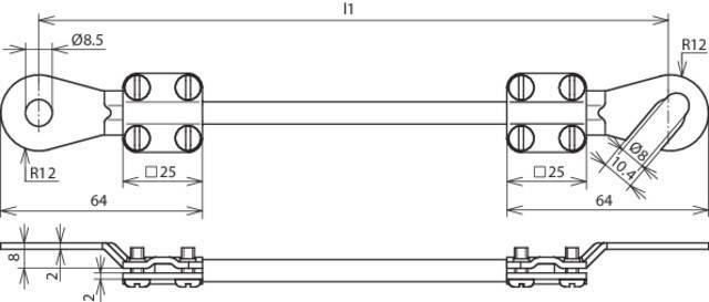 DEHN Erdungsleitung EL16L255M #416425