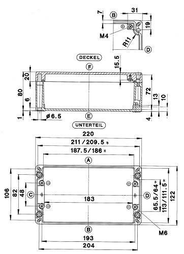 Bernstein Aluminium Gehäuse GEH.CA-240 C_UL_US
