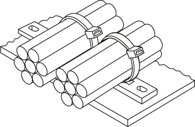 HellermannTyton Kabelleiste MSMP4