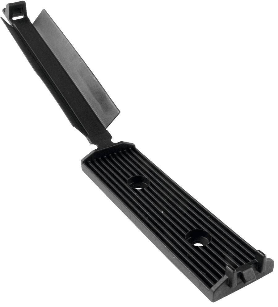 HellermannTyton Flachbandkabelhalter FKH50A-HIR-BK-C1