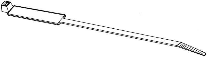 HellermannTyton Kennzeichnungsbinder IT50L-N66-NA