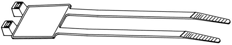 HellermannTyton Kennzeichnungsbinder IT50RD-N66-NA-L1
