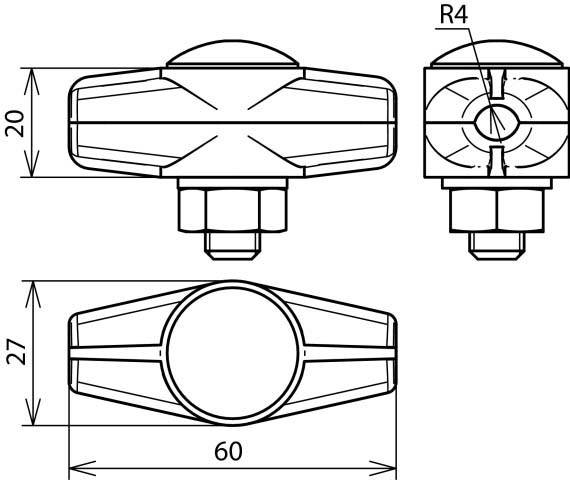 DEHN ES-Verbinder ESV 8 RG