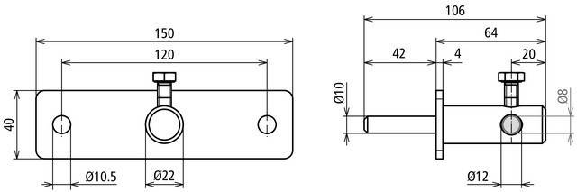 DEHN Abspannkloben ASK8150402XB10.5V2A
