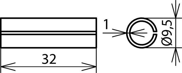 DEHN Cupalhülse CUPAHGLQ35L32ALCU