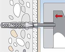 Fischer Deutschl. Waschtischbefestigung WST 10x140