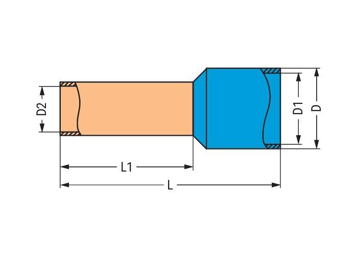 WAGO GmbH & Co. KG Aderendhülse 216-210