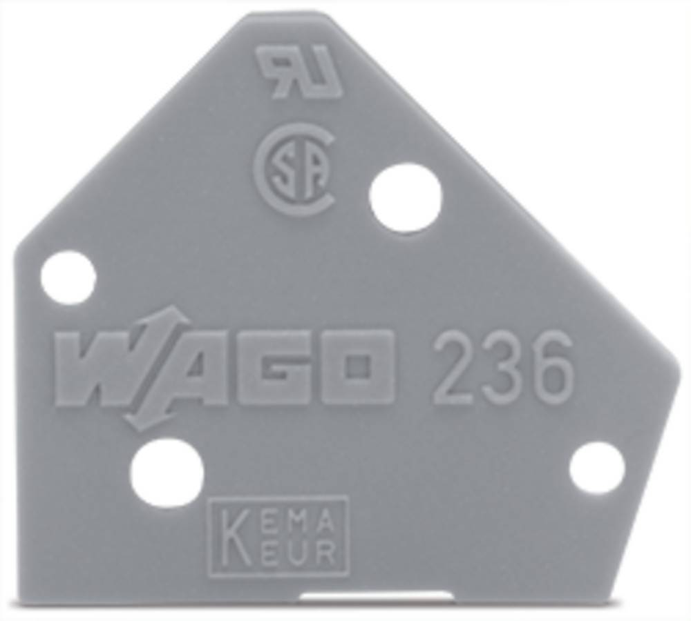 WAGO GmbH & Co. KG Abschlußplatte 236-100