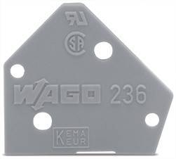 WAGO GmbH & Co. KG Abschlußplatte 236-100
