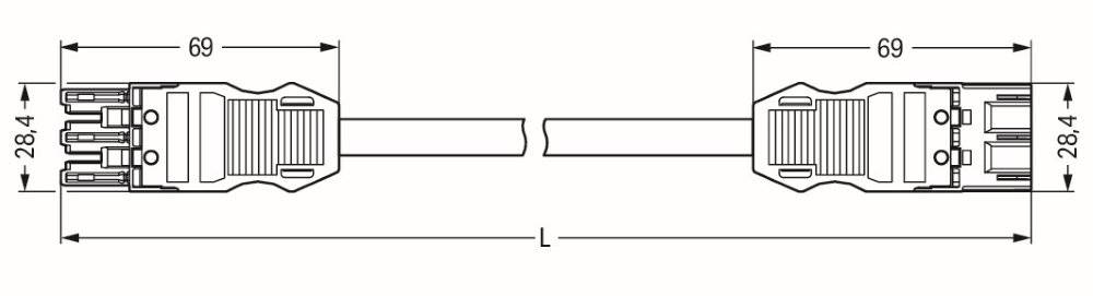 WAGO Kontakttechnik Verbindungsleitung 771-9993/006-702