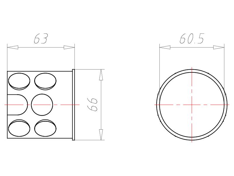 Kaiser Abzweigschalterdose 1550-00