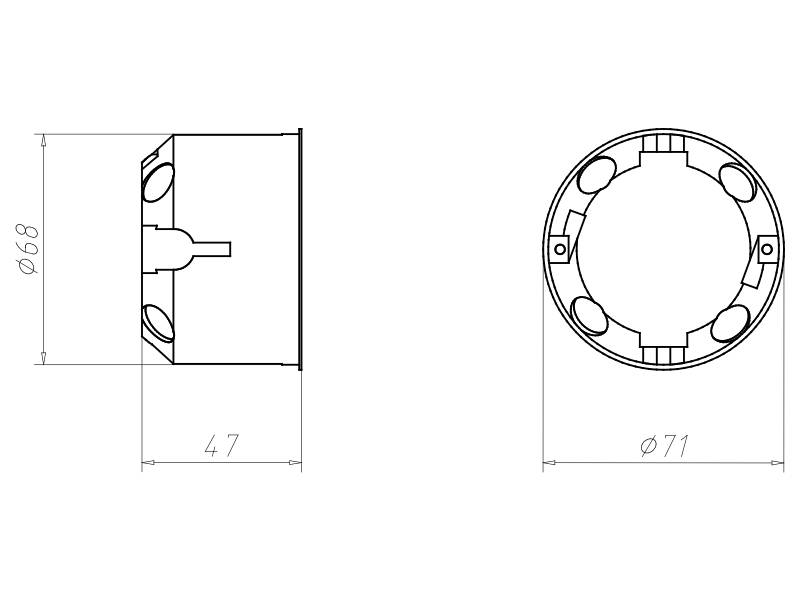 Kaiser Gerätedose 9068-79
