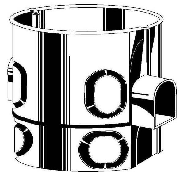 Kaiser Abzweigschalterdose 1555-32